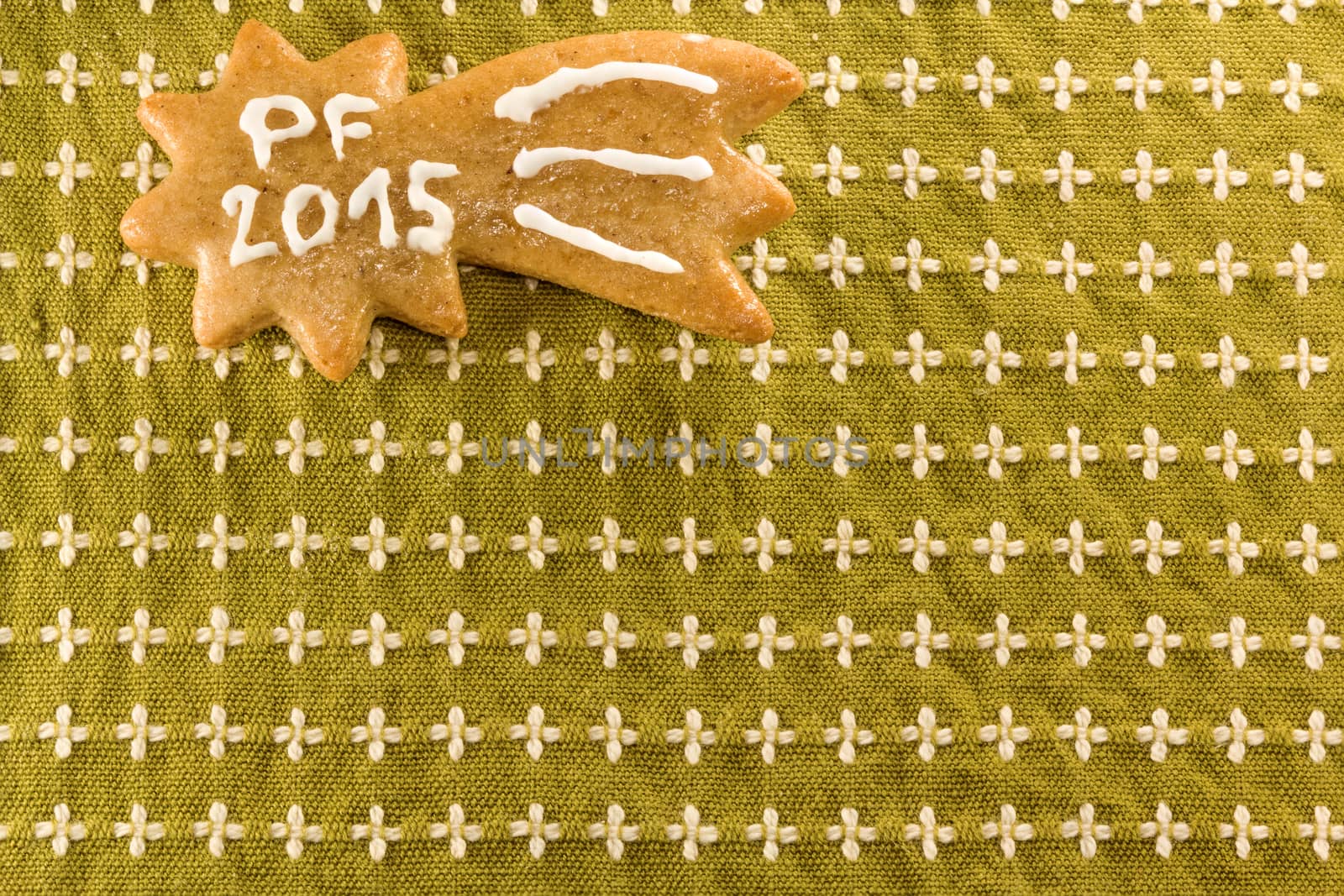 Photo shows a closeup of various gingerbread cookies.