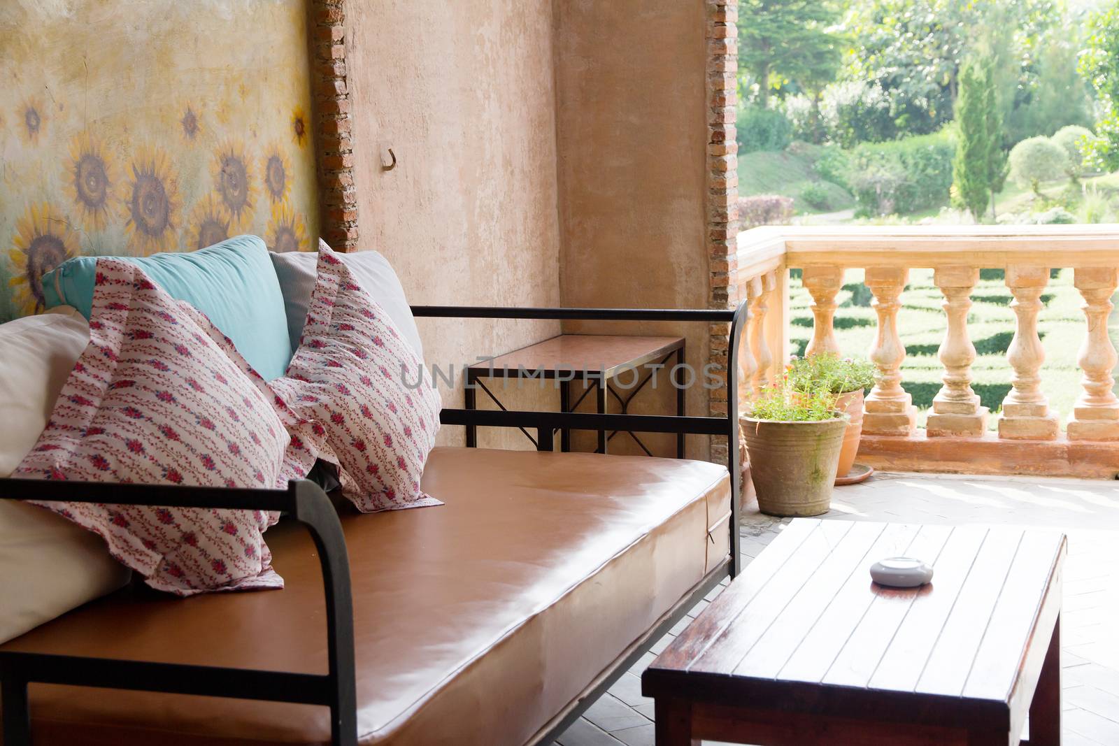 typical decorative balcony