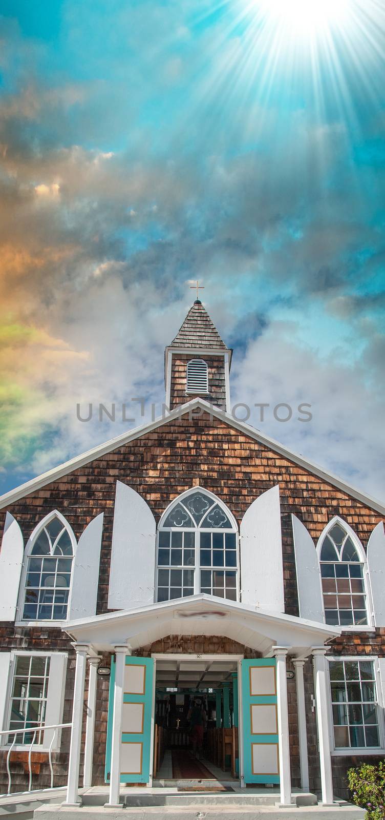 Old Church in St Maarten.