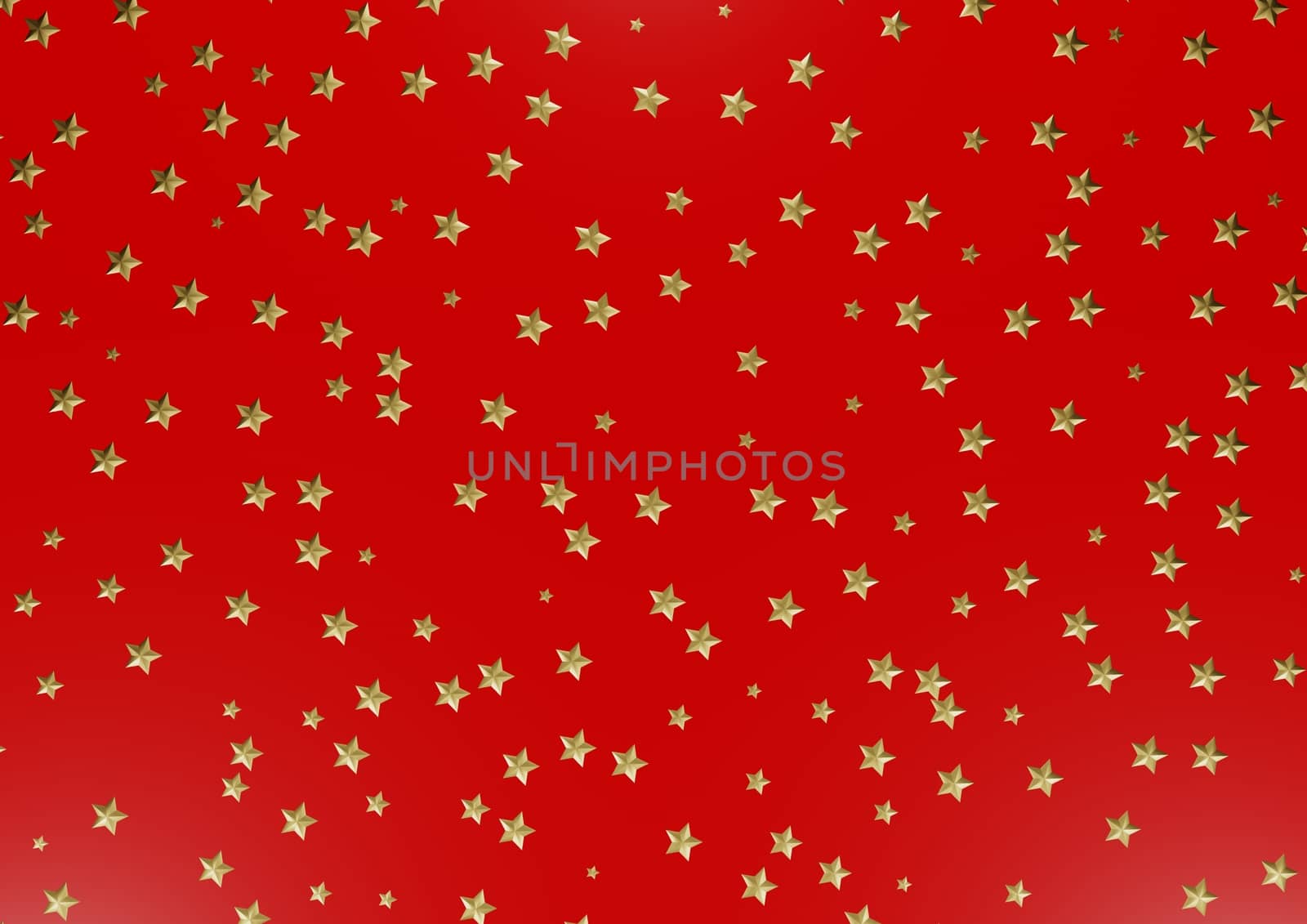 Abstract modern Holiday red background with stars.