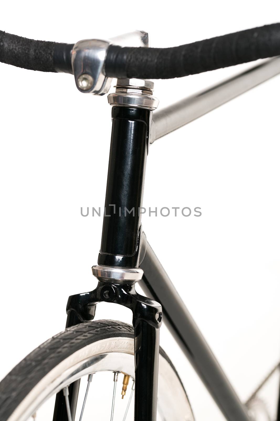 Bicycle isolated on white background by vlad_star