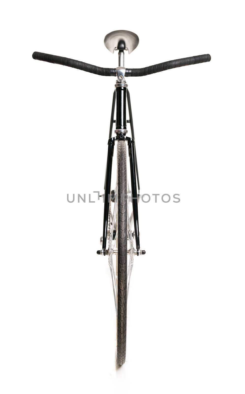 Bicycle isolated on white background by vlad_star