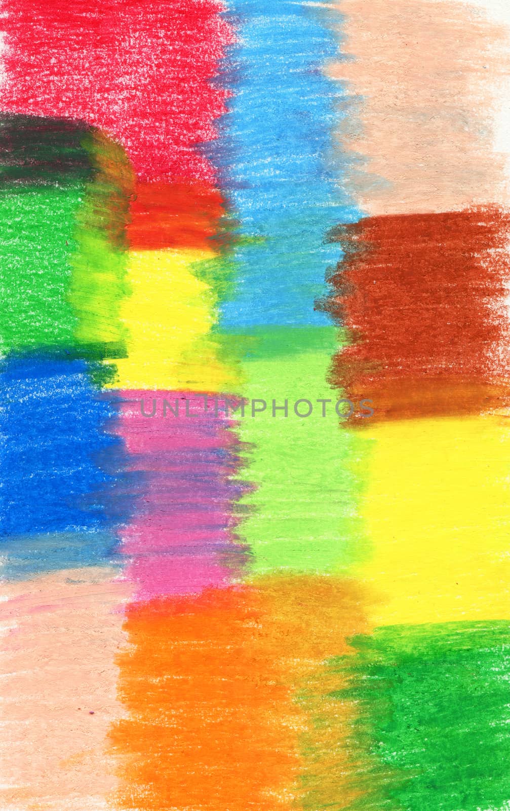 Abstract colorful background painted in pastels