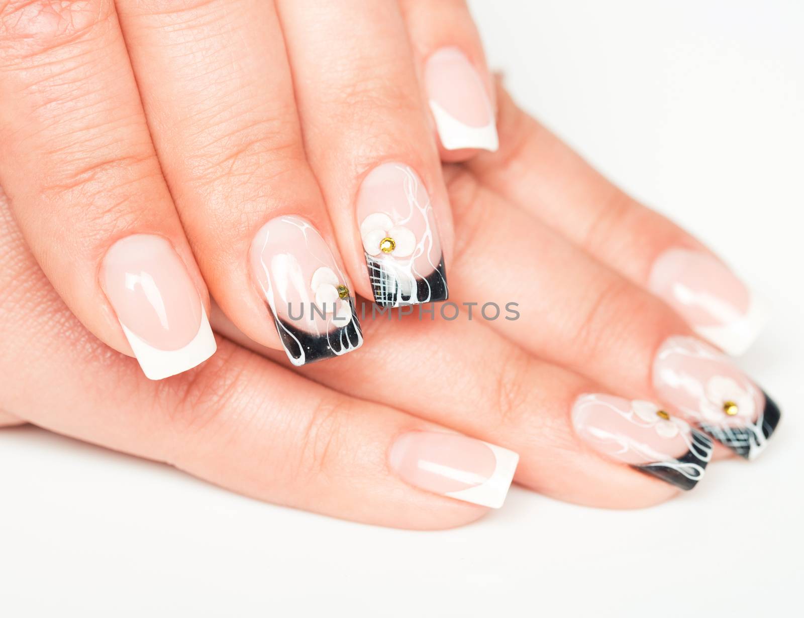 Beautiful female hands with manicure by vlad_star
