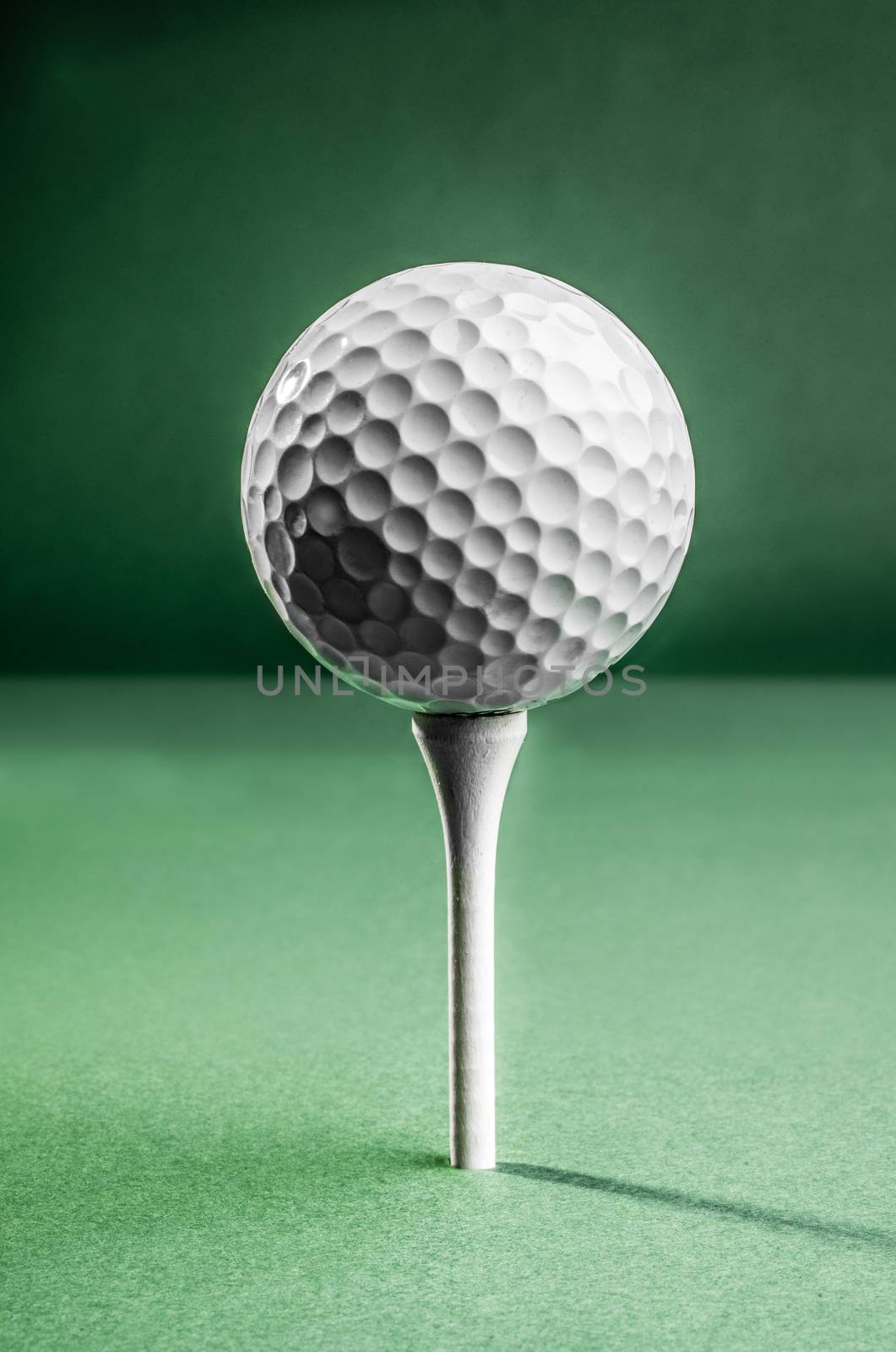 Golf Ball on Tee by JFJacobsz