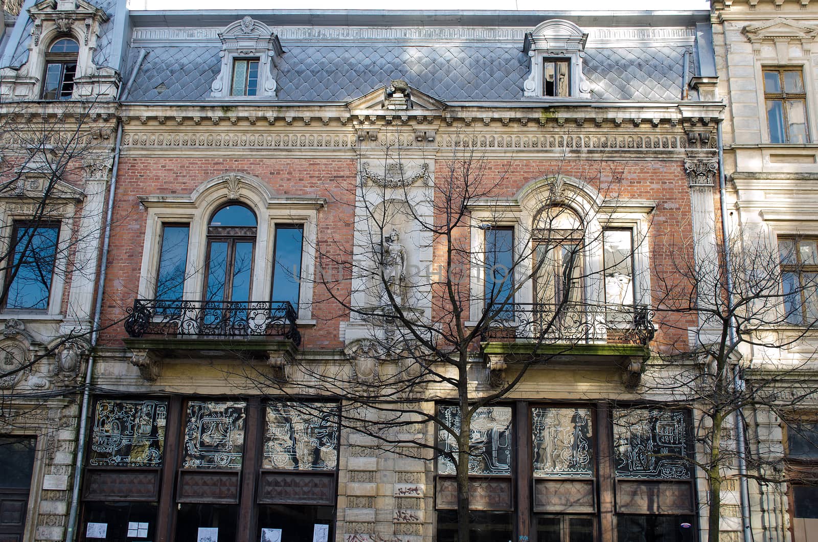 Building neoclassical style late 19th century, Bulgaria Ruse