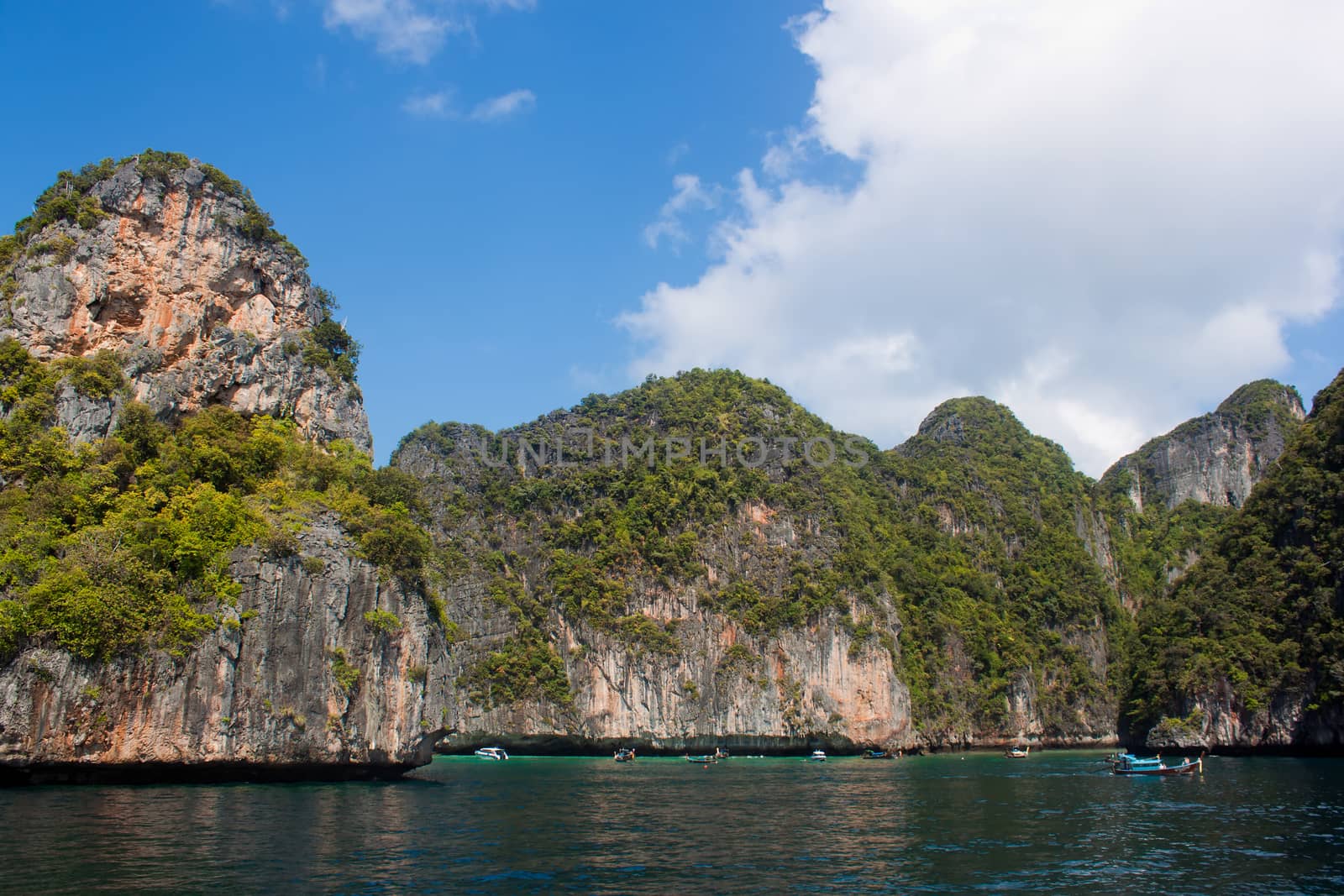 Island of Phi Phi Leh in Thailand by sateda