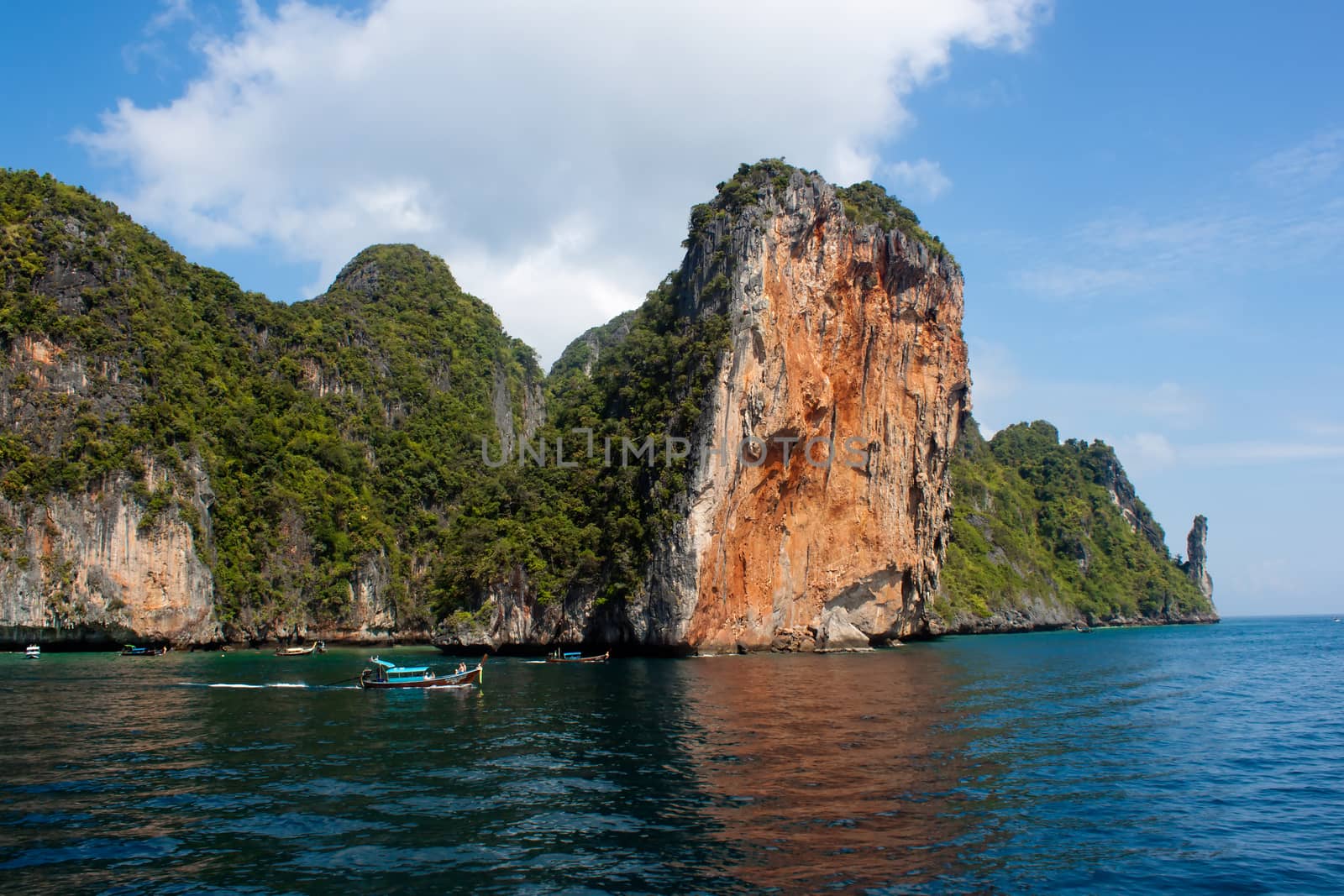 Island of Phi Phi Leh in Thailand by sateda