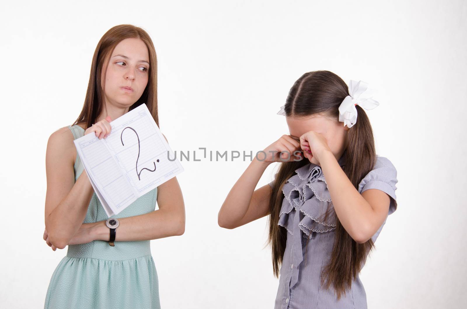 The teacher once again delivered a deuce poor student