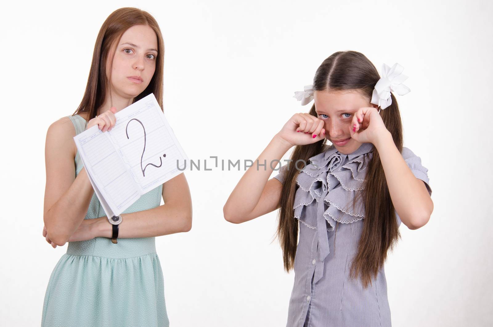 The teacher once again delivered a deuce poor student