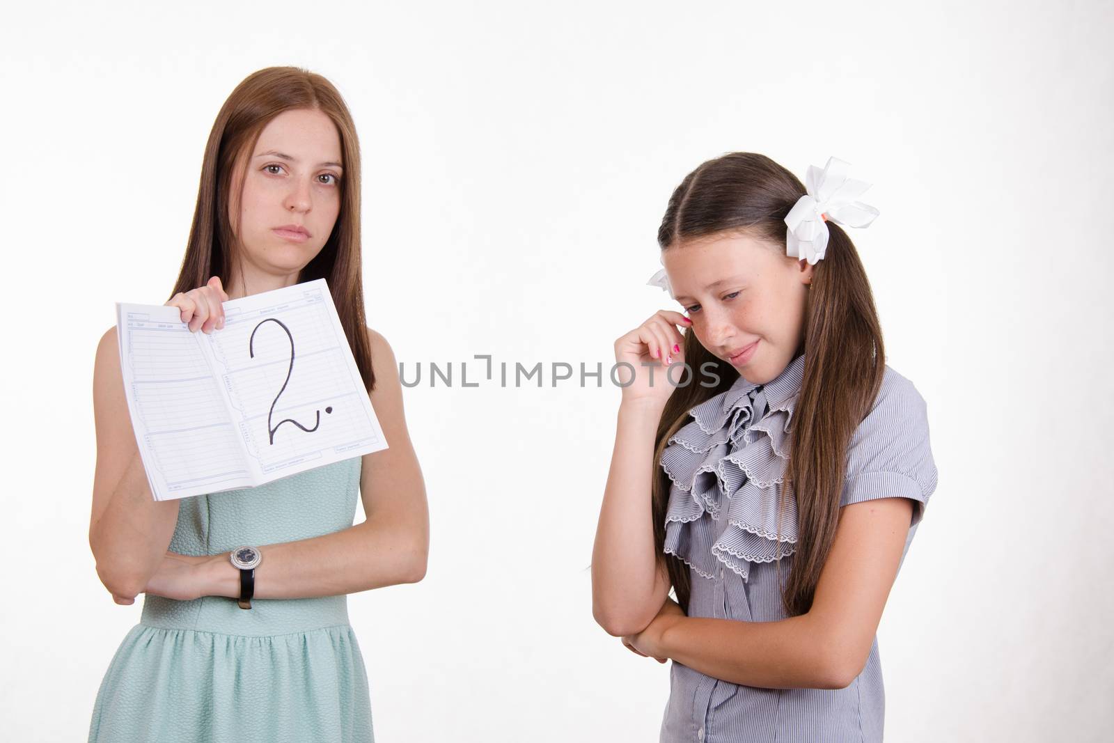 The teacher once again delivered a deuce poor student