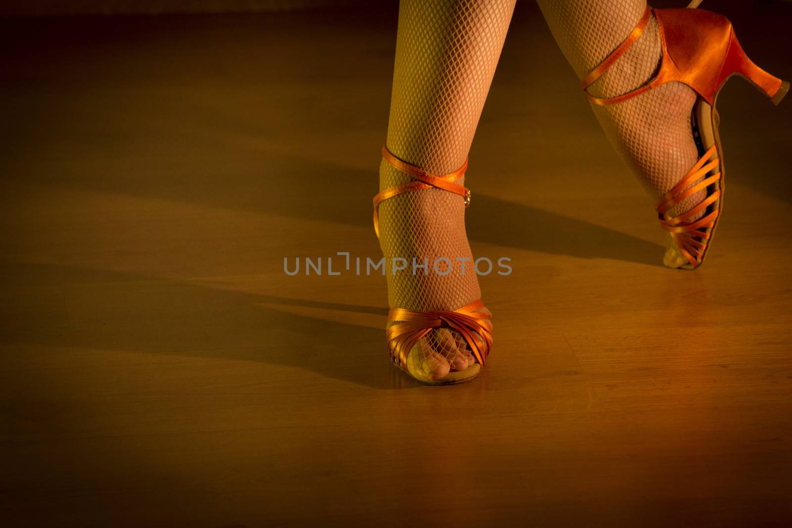 Latin woman dancing feet by gema_ibarra
