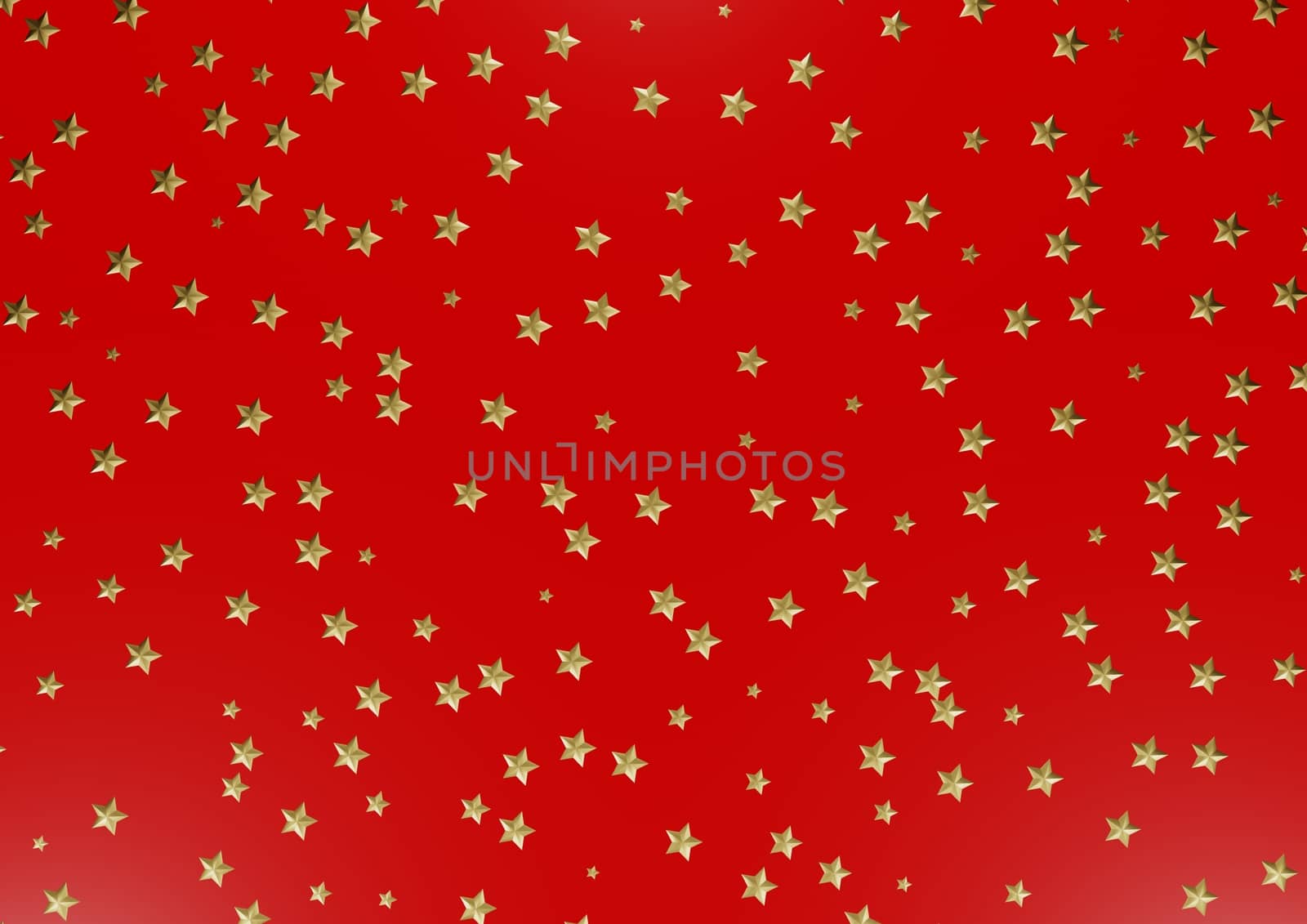 Abstract modern Holiday red background with stars.