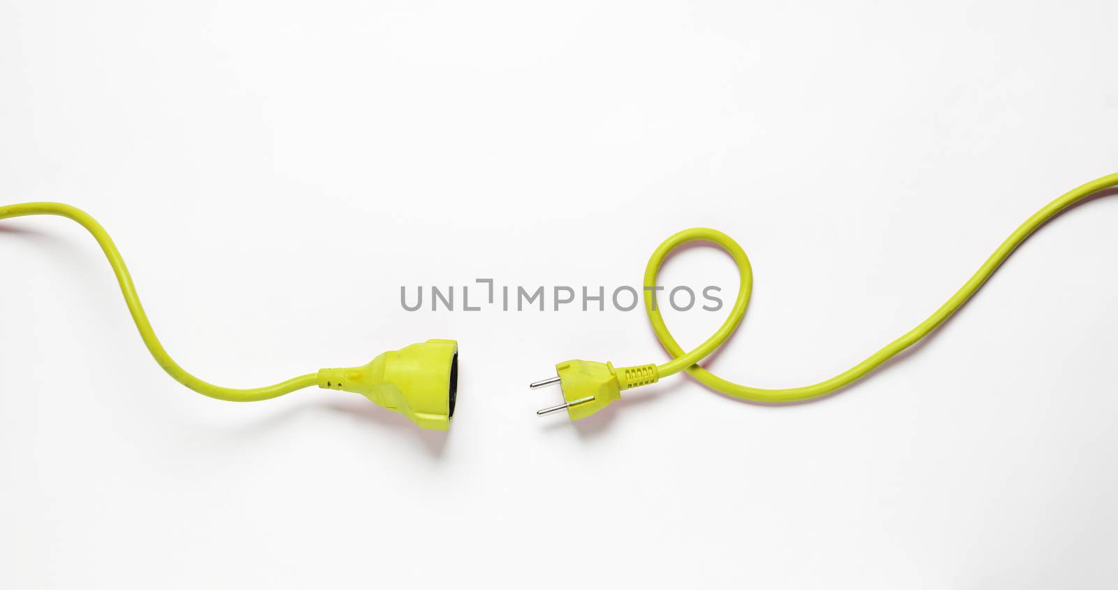 Yellow Power Cable by gemenacom