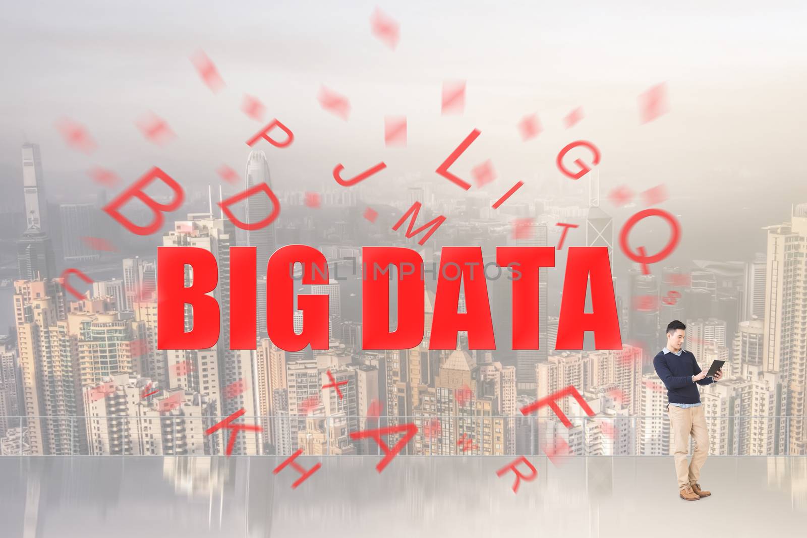 Concept of big data by elwynn