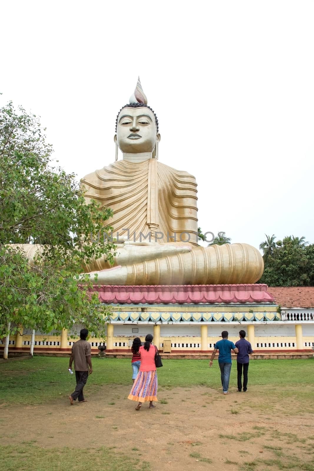 Sri Lanka's largest seated Buddha statue by ArtesiaWells