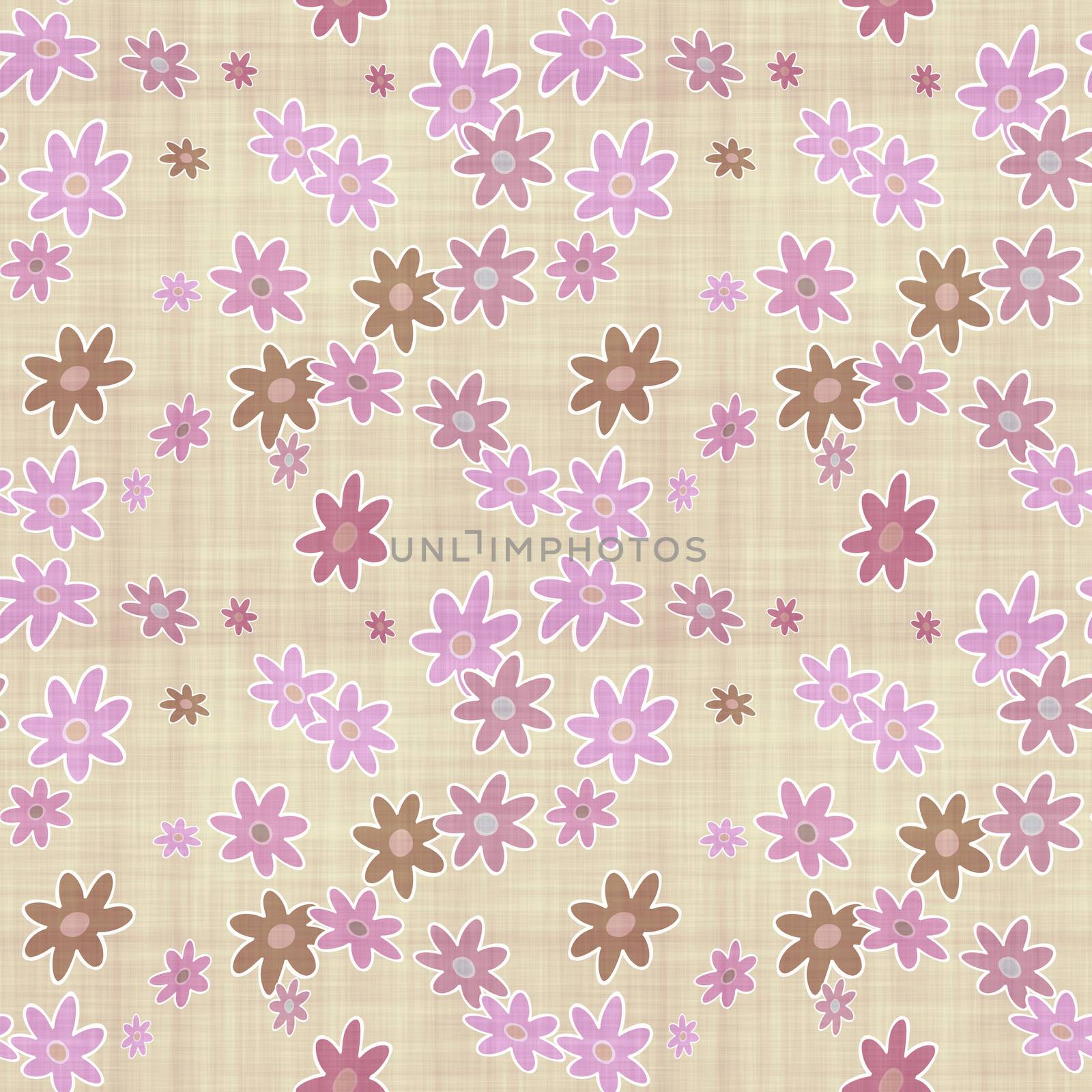 An image of a seamless floral background