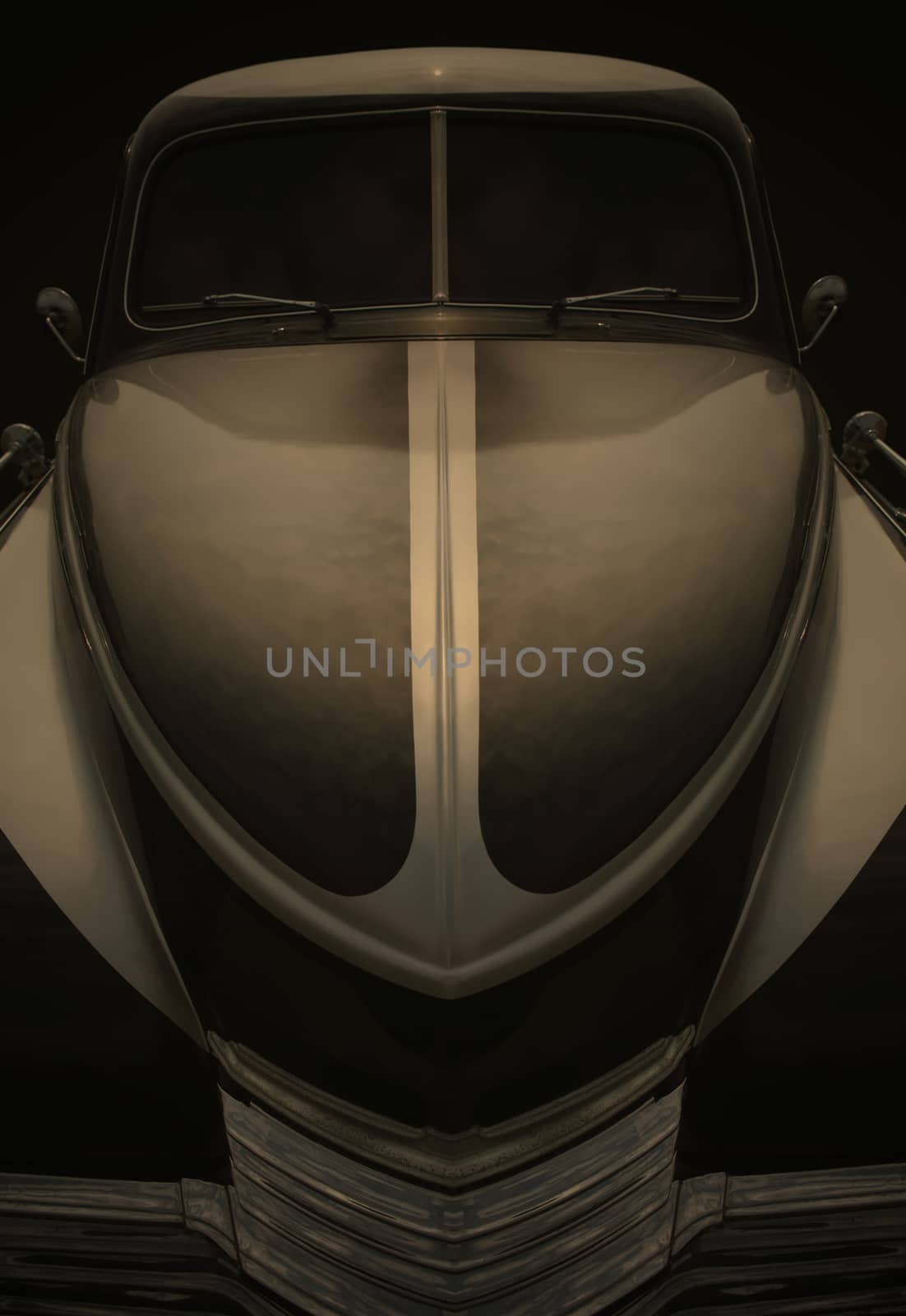Black Retro car by Astroid