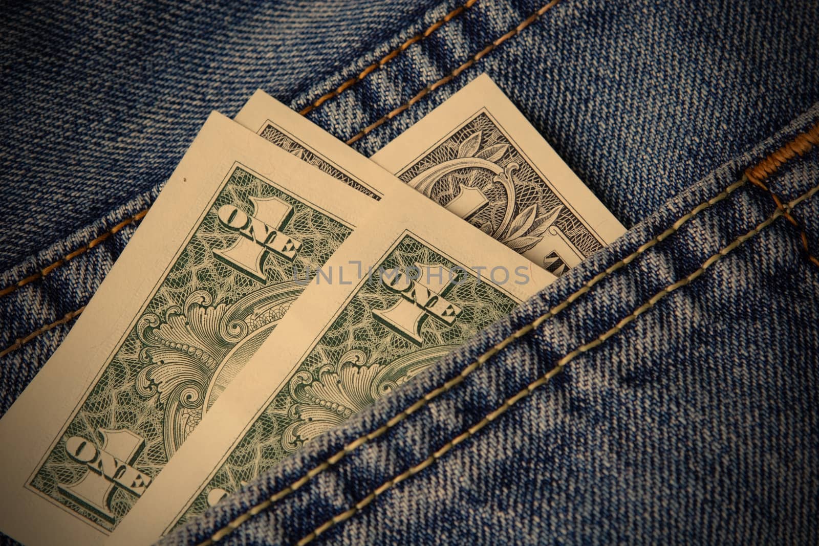 dollar bills sticking out of his jeans pocket, instagram image style