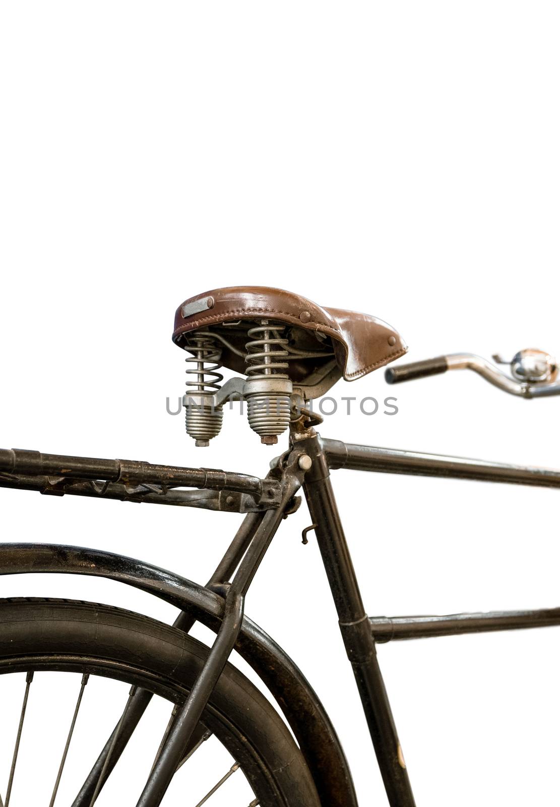 Isolated Vintage Bike by mrdoomits