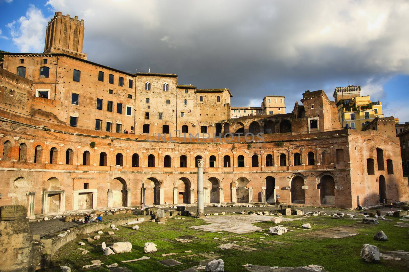 Mercati di Traiano in Rome, Italy by artofphoto