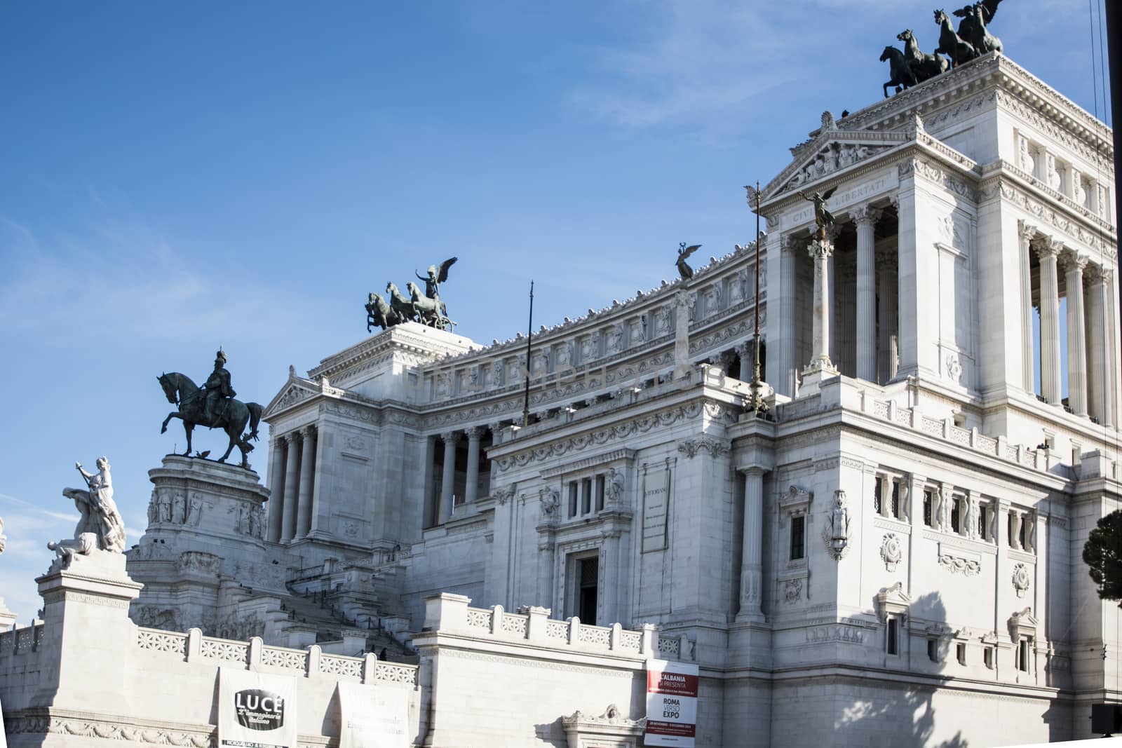 The Vittoriano or Altare della Patria in Rome, Italy by artofphoto