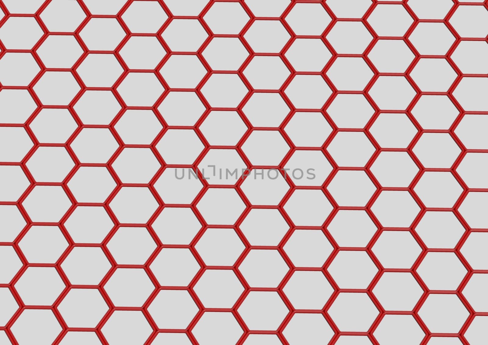 Abstract honeycomb background 3d illustration or backdrop.