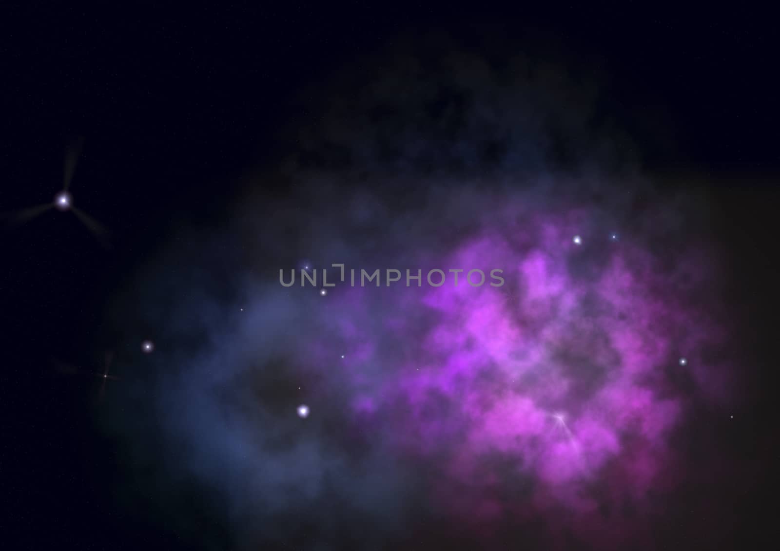 Small part of an infinite star field of space in the Universe. "Elements of this image furnished by NASA".