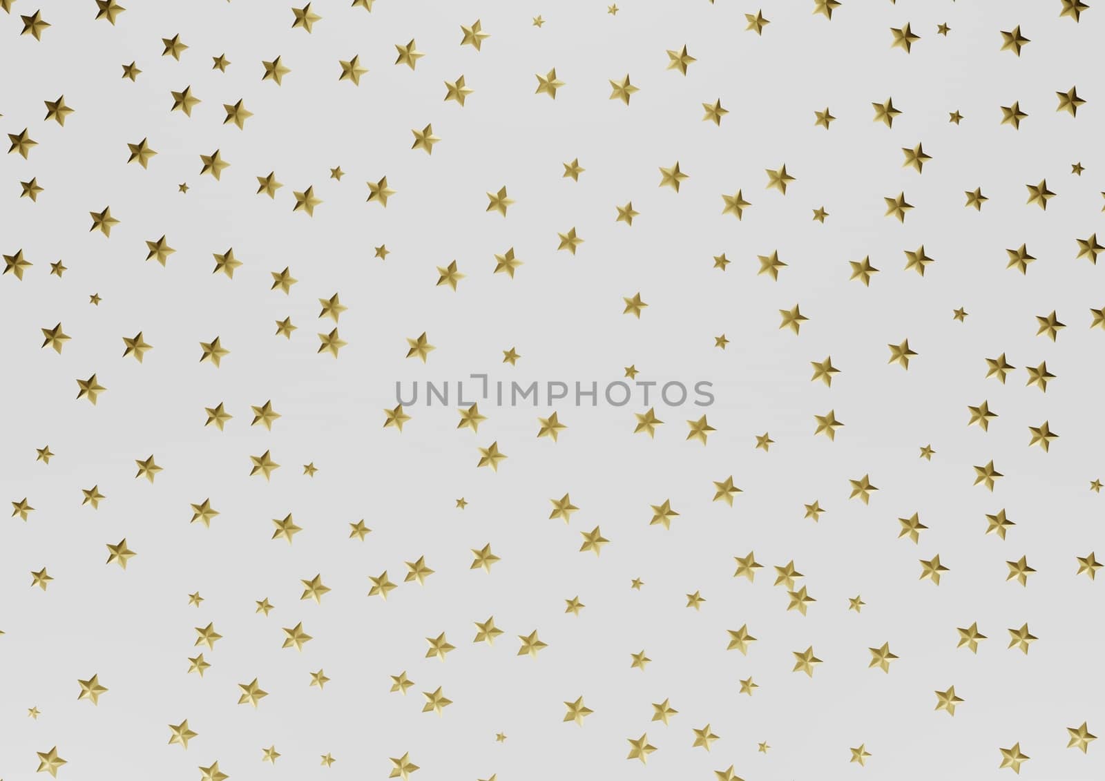 Abstract modern Holiday background with gold stars.