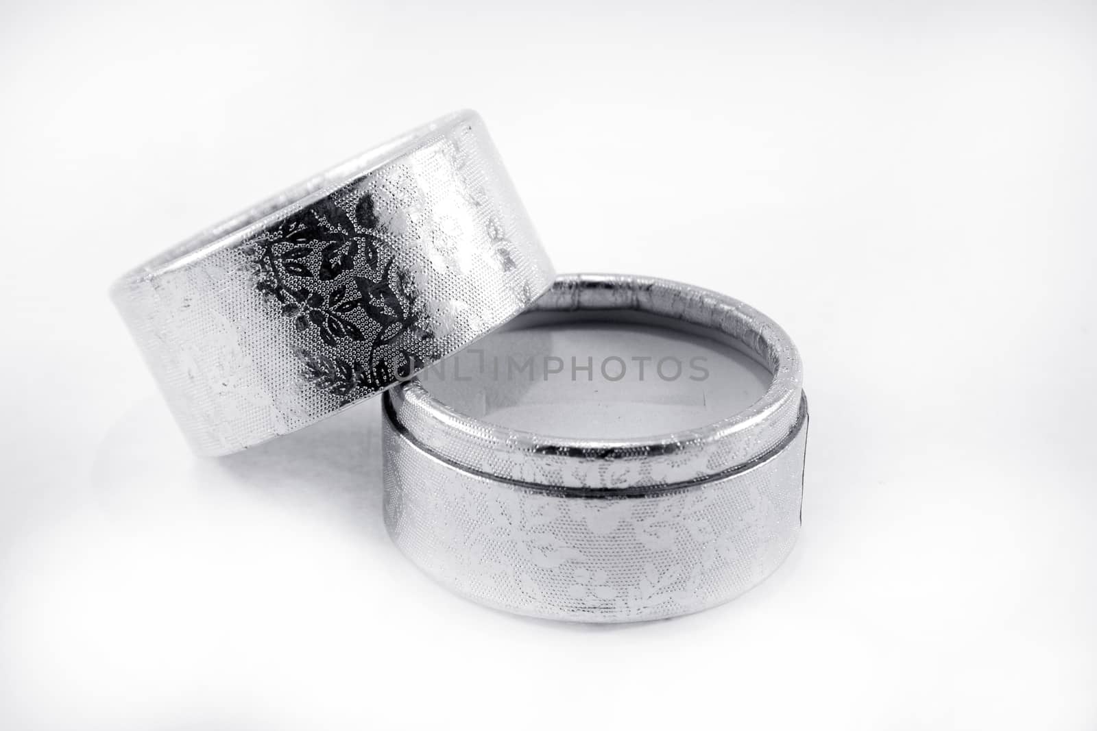 Silver velvet box by designsstock