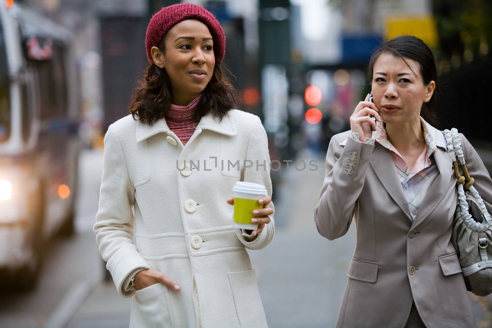 Business Women Walking by graficallyminded