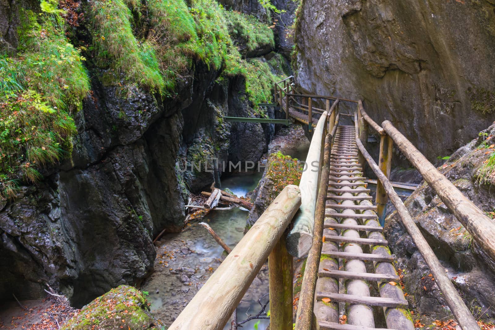 Barenschutzklamm - gorge near Mixnitz in Austria