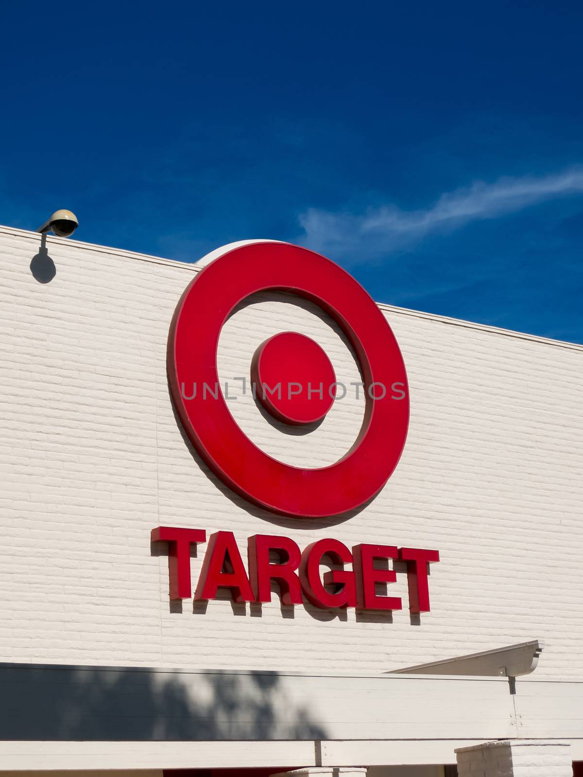 SANTA CLARITA,, CA/USA - NOVEMBER 22, 2014  Exterior view of a Target retail store. Target Corporation is an American retailing company and second-largest discount retailer in the United States.