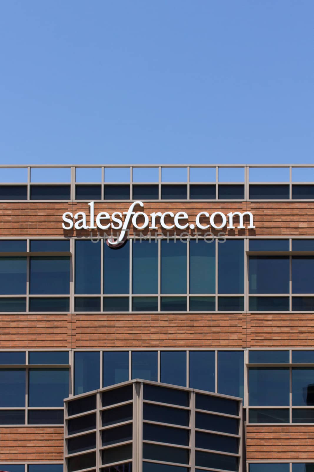 SAN FRANCISCO, CA/USA - MAY 31, 2014: Salesforce.com corporate headquarters. Salesforce.com Inc. is a global cloud computing company headquartered in San Francisco, California known for its customer relationship management (CRM) product.