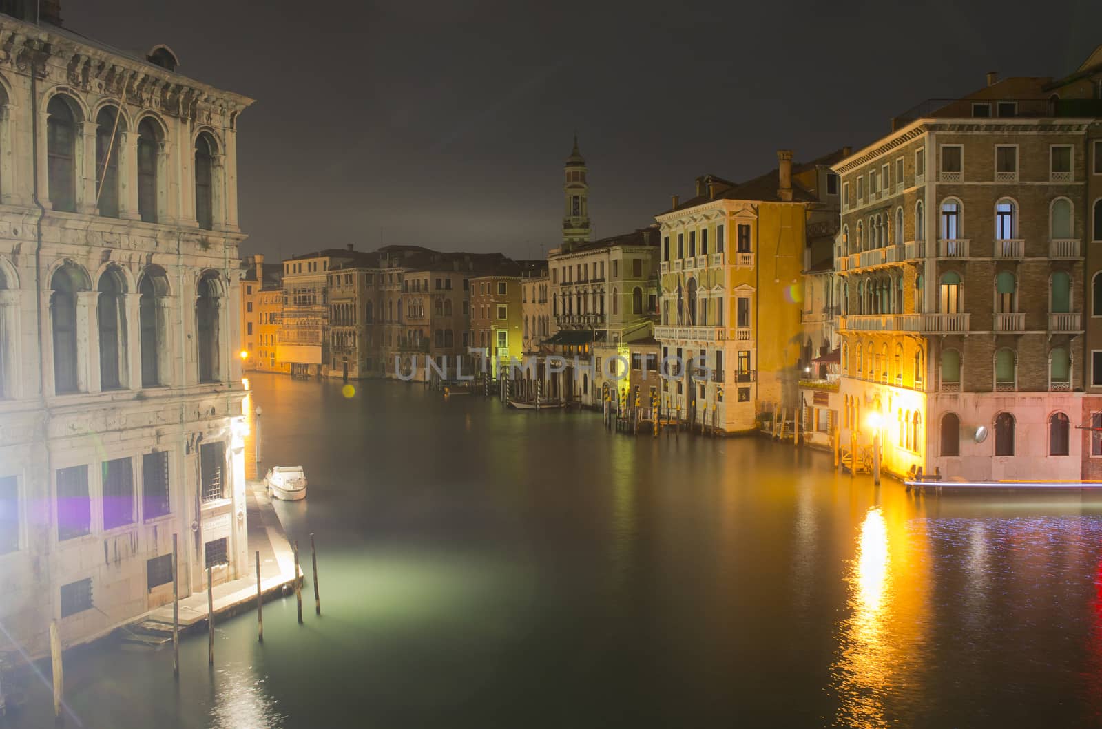 Venice, Night Reflection