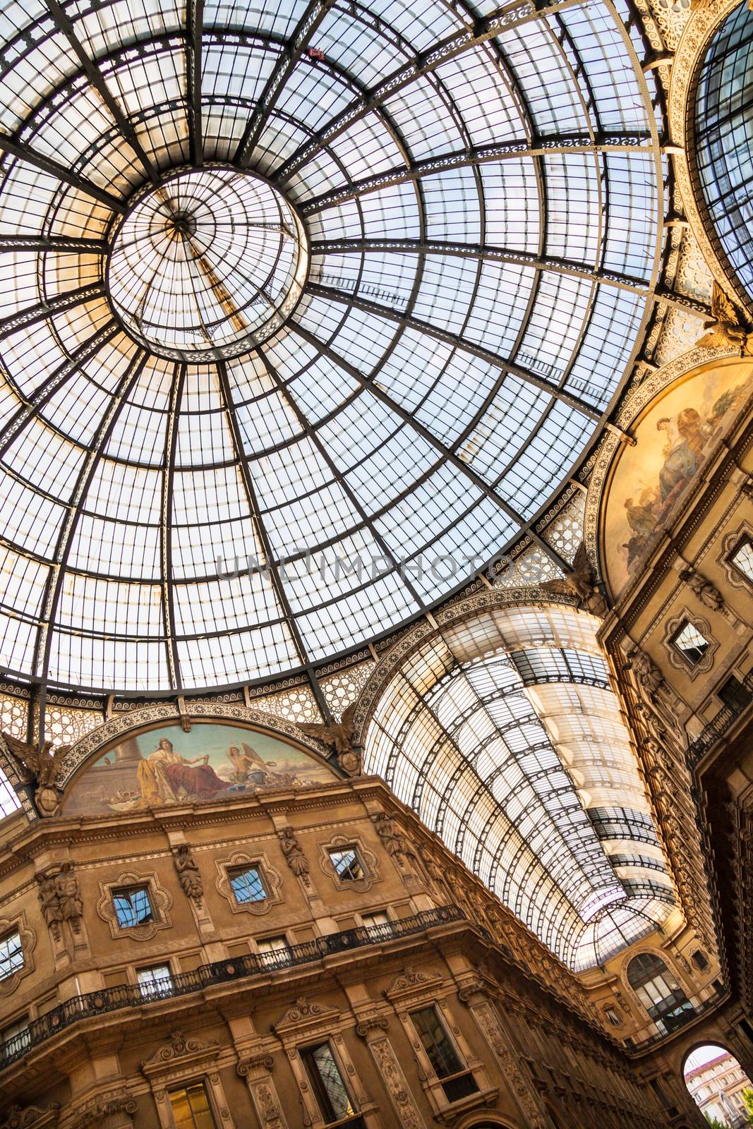 Galleria Vittorio Emanuele II, Milan, Italy - The world������s most elegant glass-domed covered arcade.