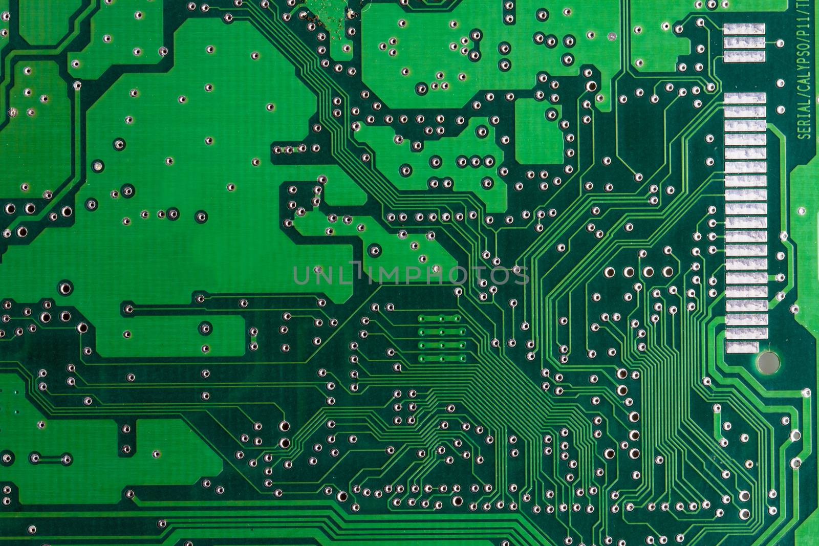  circuit board on back side of hard disk