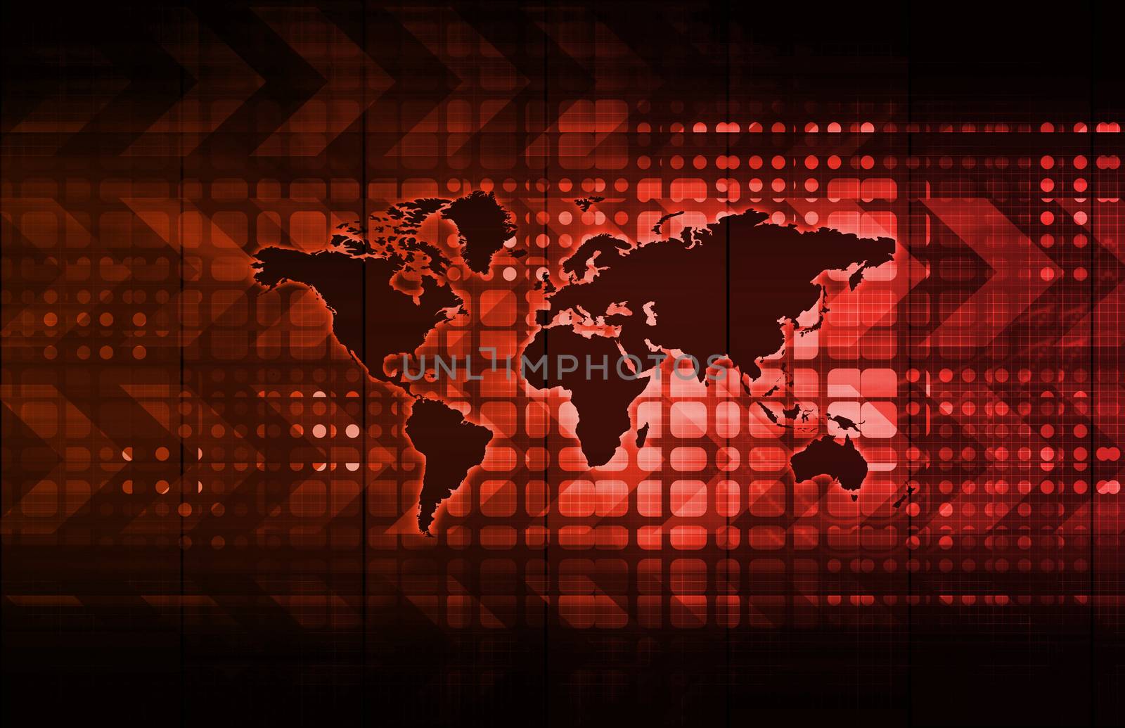 Logistics Technology Concept as a Company Worldwide