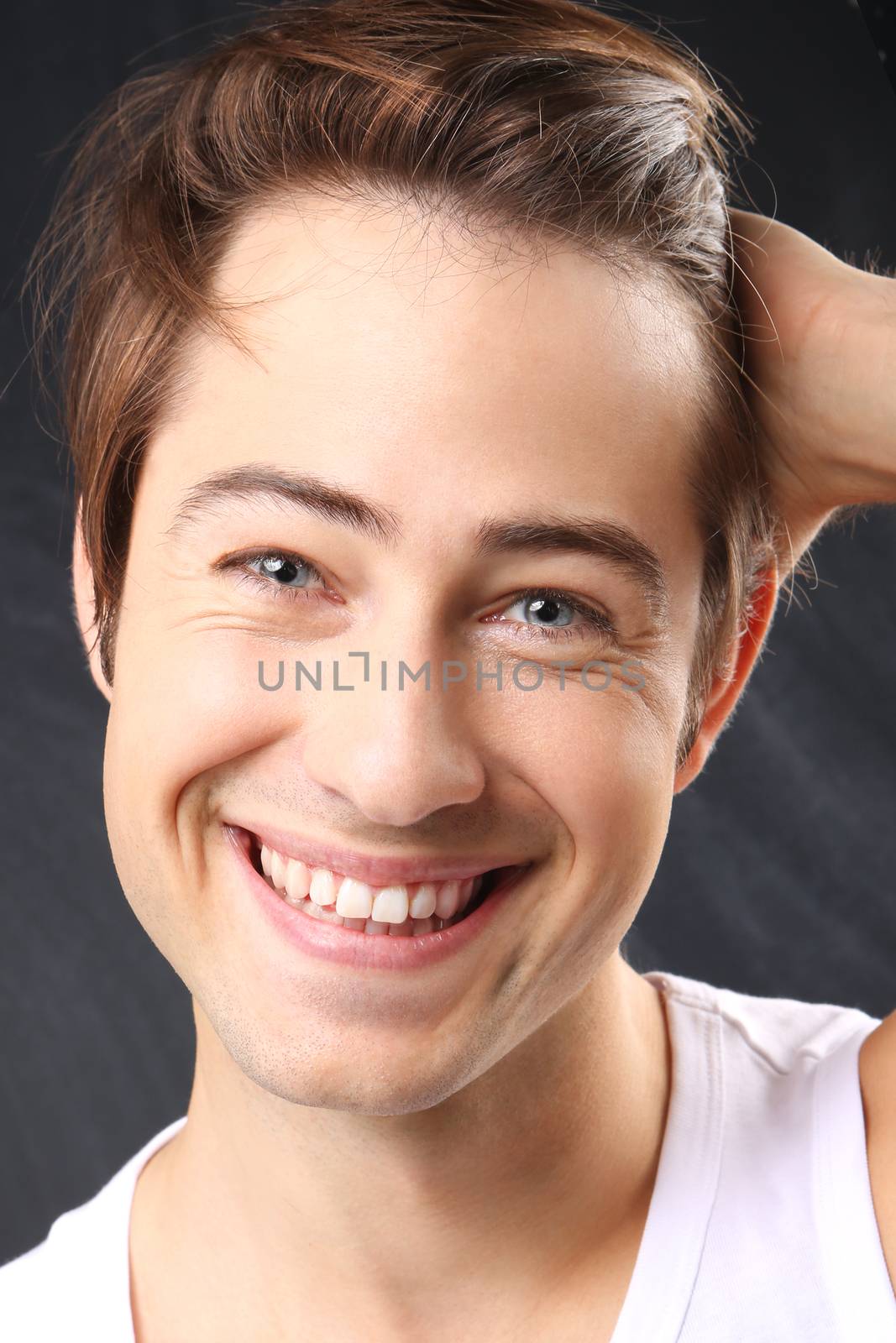 Smiling young man