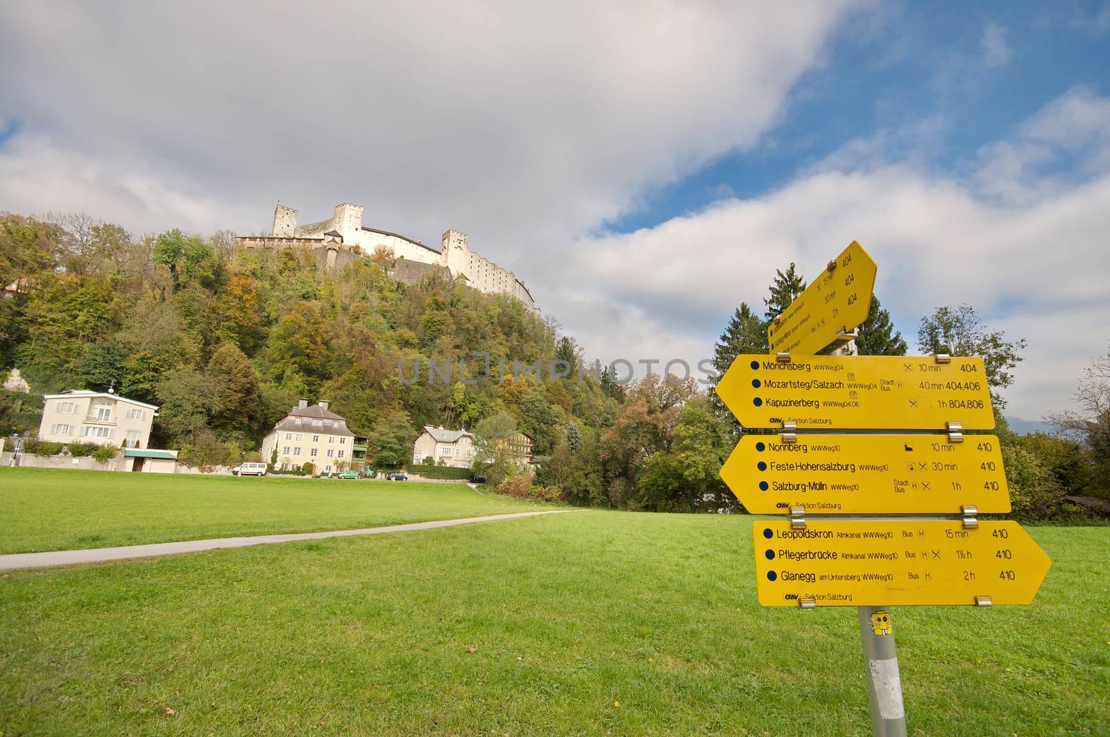 Fortress of Salzburg, Austria by anderm