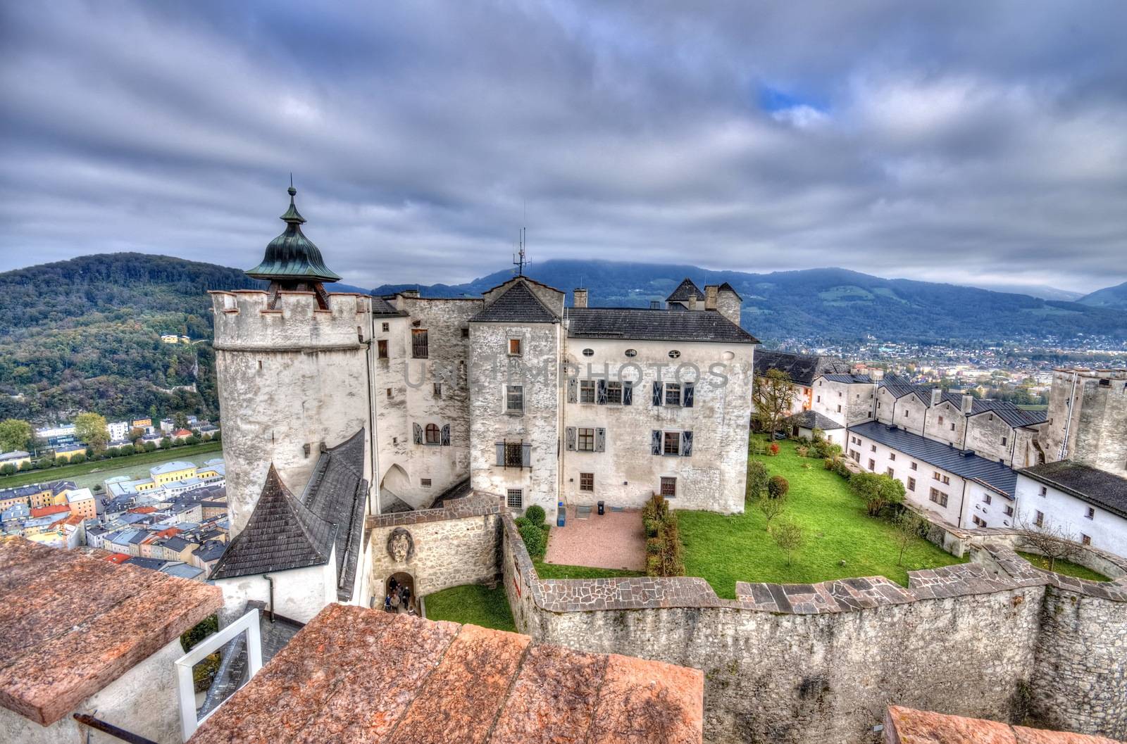 Fortress of Salzburg, Austria by anderm