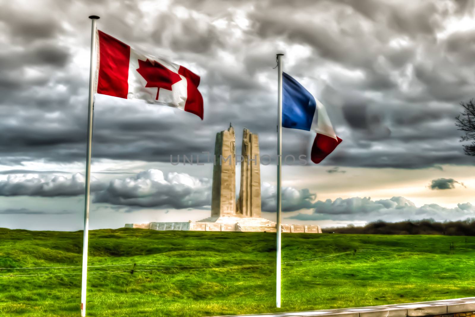 The Canadian National Vimy Ridge Memorial in France by Havana