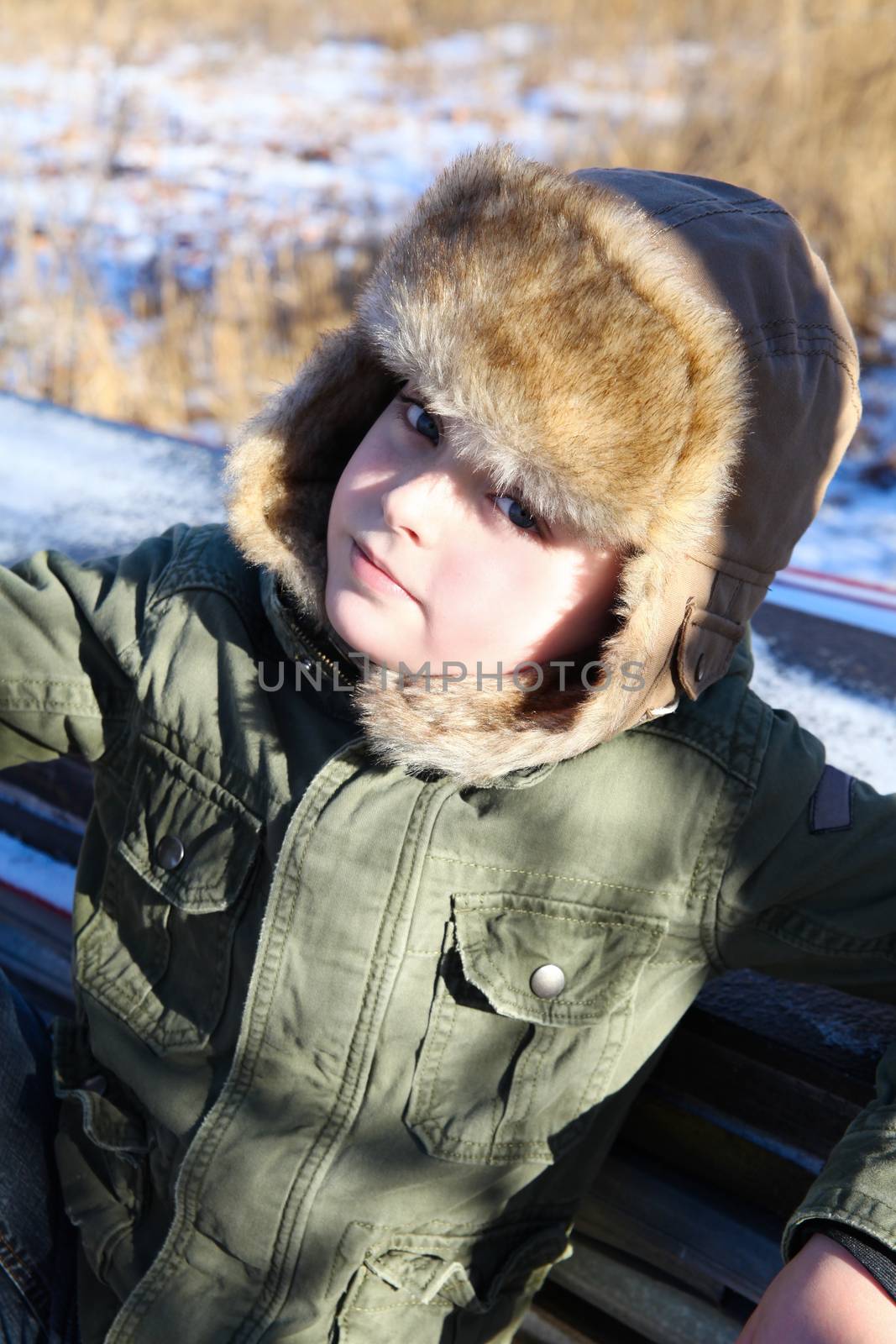 Winter boy by vanell
