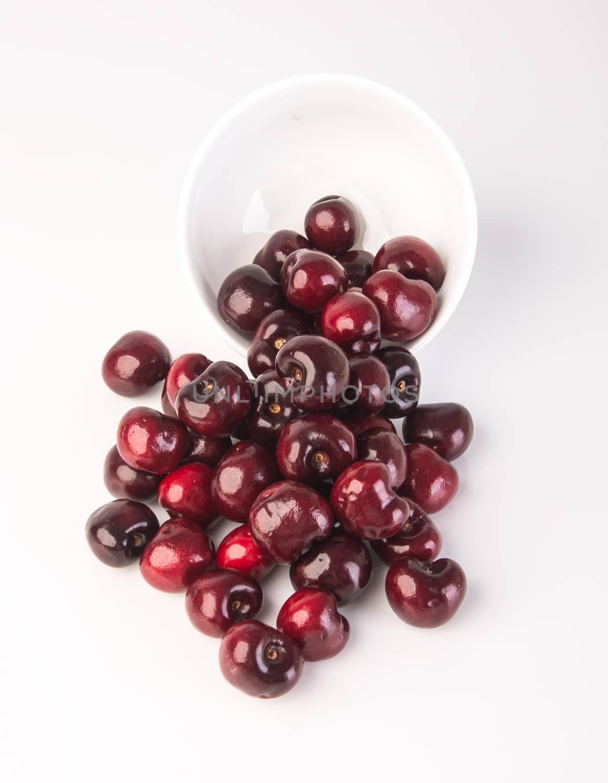 cherry. cherry berry on a background