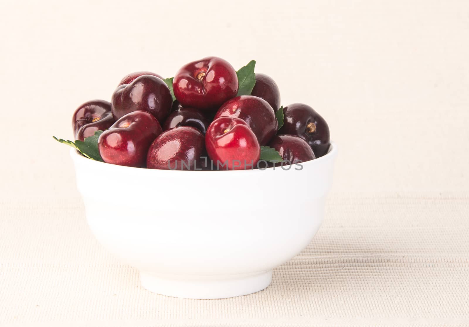 cherry. cherry berry on a background