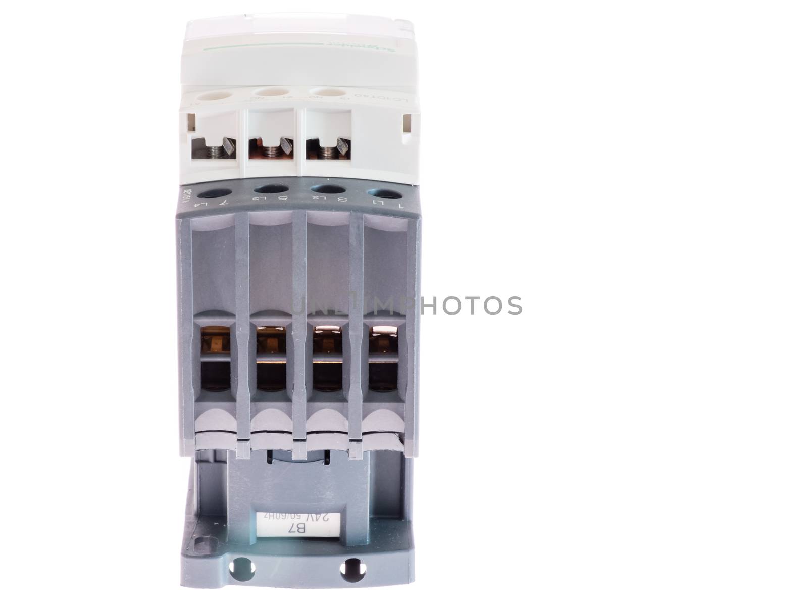 contactor for din rail 100 ampere with protection