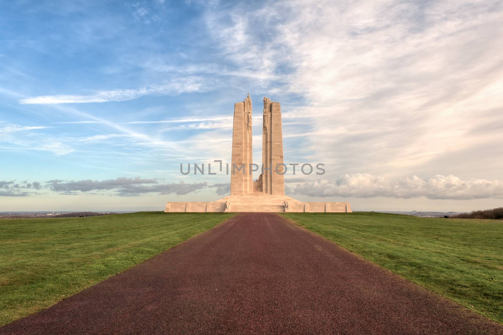 The Canadian National Vimy Ridge Memorial in France