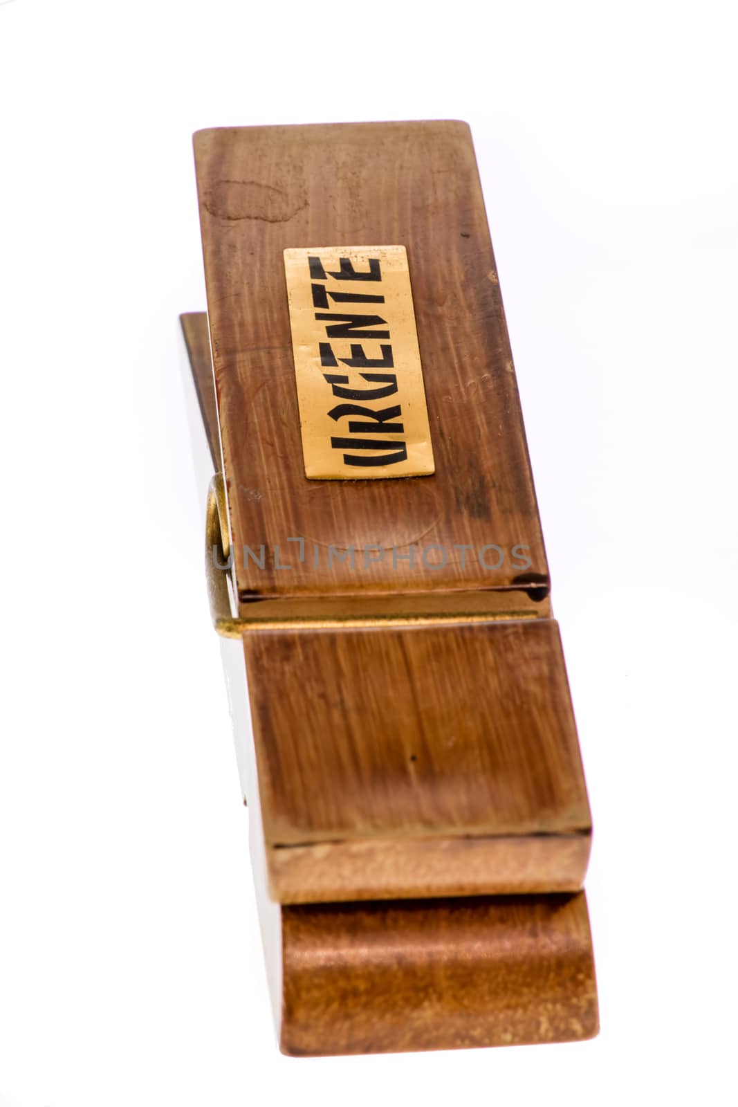 Wooden clothespin paperweight desk paperweight desk