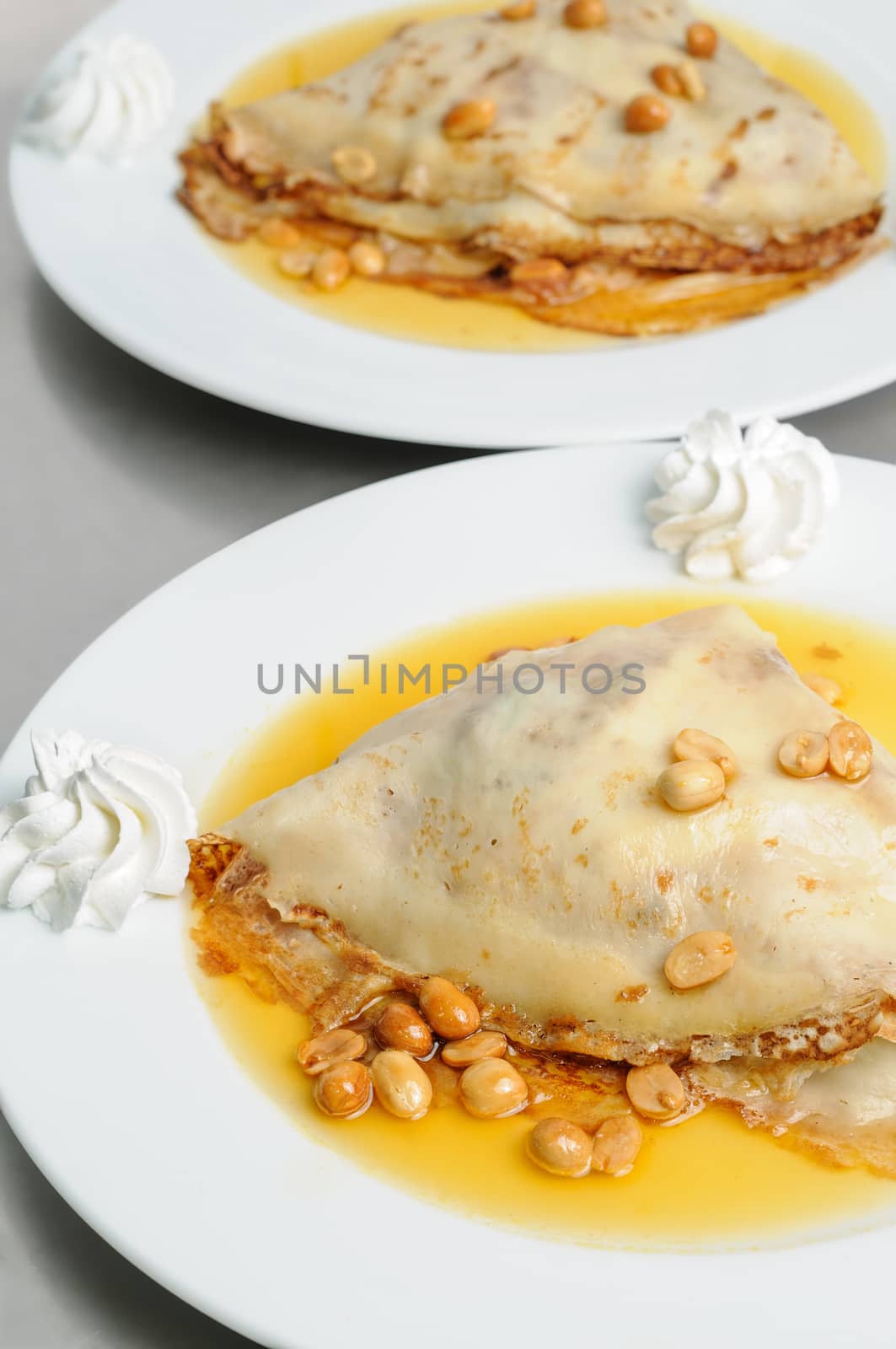 peanuts pancake crepe dessert by starush