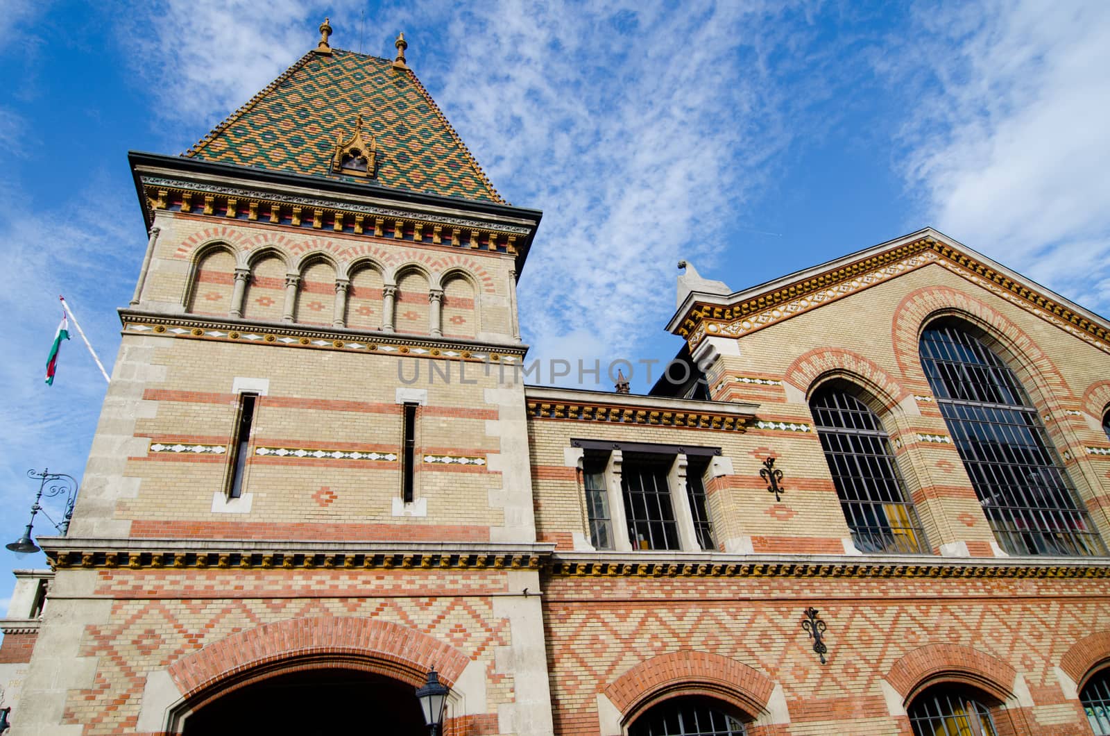 Central market hall (V��s��rcsarnok ) in Budapest by sarkao